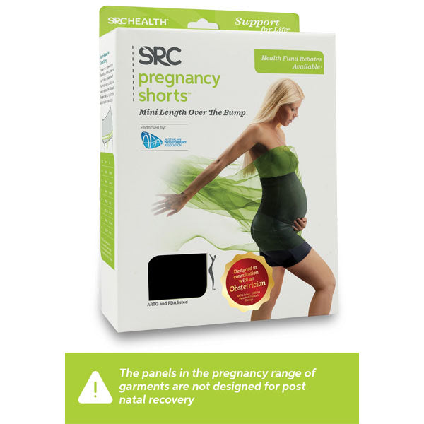 SRC Health Pregnancy Shorts - Mini Over the Bump X Large