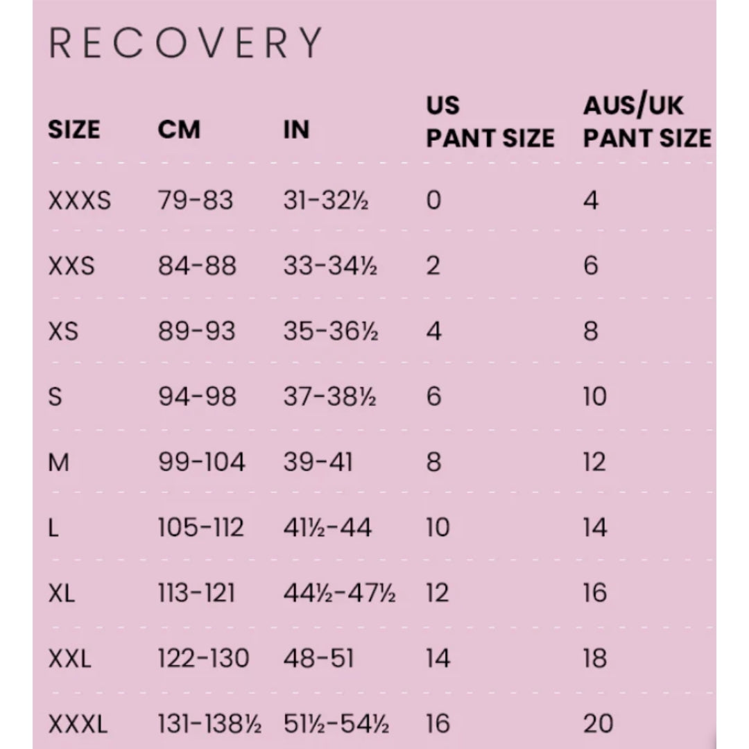 SRC Health C-Section Recovery Shorts Mini Length Black
