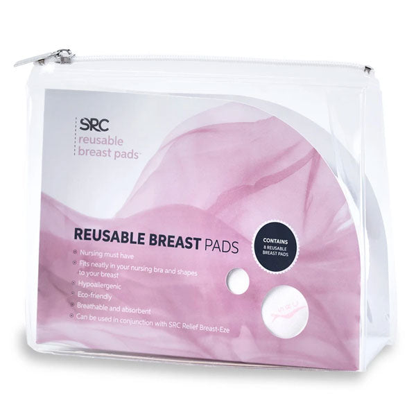 SRC Health Reusable Breast Pads 8pk