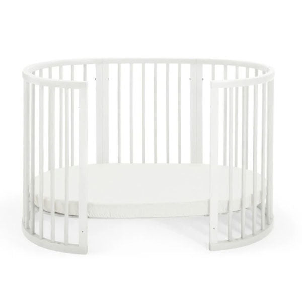 Stokke Sleepi Mini V3 White with Sleepi Mini V3 Mattress + Sleepi Bed Extension + Sleepi Bed Mattress