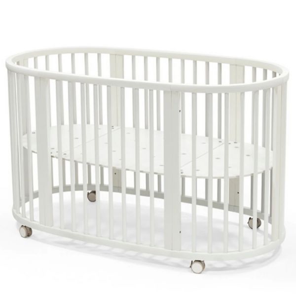 Stokke Sleepi Bed V3 White with Stokke V3 Mattress