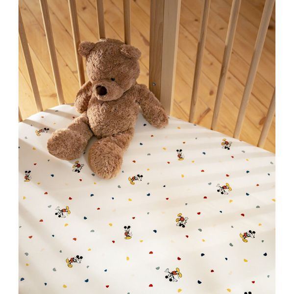 Stokke Sleepi Mini Fitted Sheet V3 Mickey Celebration