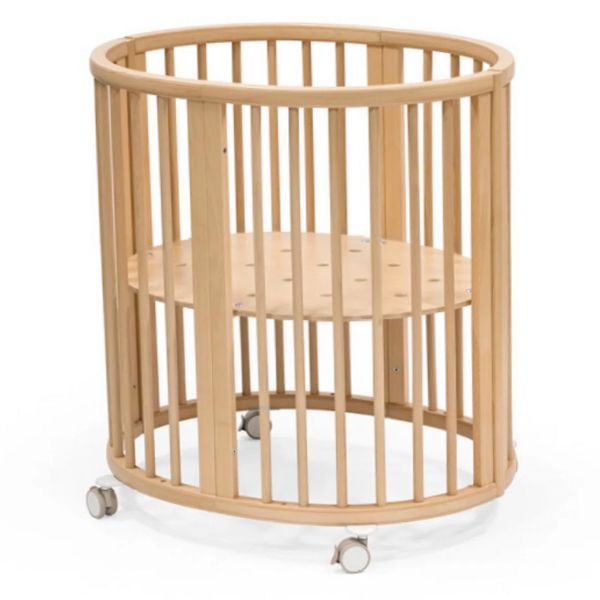 Stokke Sleepi Mini V3 Natural with Sleepi Mini V3 Mattress + Sleepi Bed Extension + Sleepi Bed Mattress