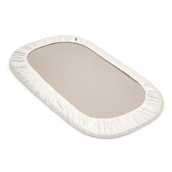 Stokke Snoozi Fitted Sheet 2pk Dandelion Beige/Vanilla Cream