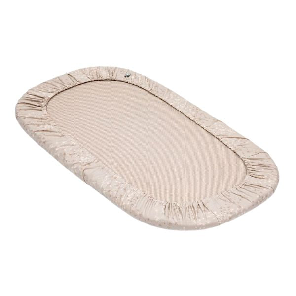 Stokke Snoozi Fitted Sheet 2pk Dandelion Beige/Vanilla Cream