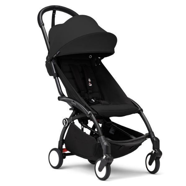 Stokke® YOYO3 Stroller Black Frame with Black Colour Pack