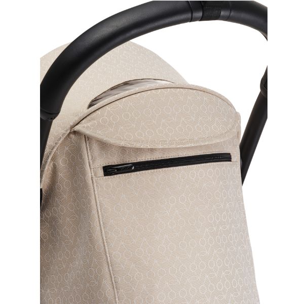 Stokke® YOYO3 Stroller Black Frame with Bonpoint Beige Colour Pack
