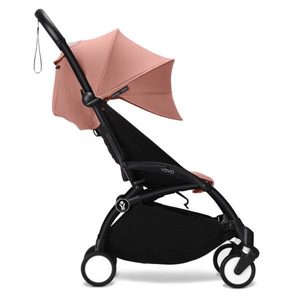 Stokke® YOYO3 Stroller Black Frame with Ginger Colour Pack