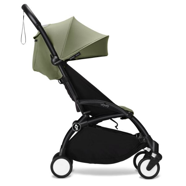 Stokke® YOYO3 Stroller Black Frame with Olive Colour Pack
