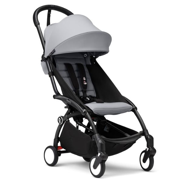 Stokke® YOYO3 Stroller Black Frame with Stone Colour Pack