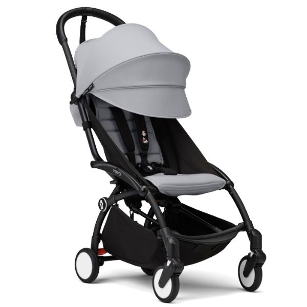 Stokke® YOYO3 Stroller Black Frame with Stone Colour Pack