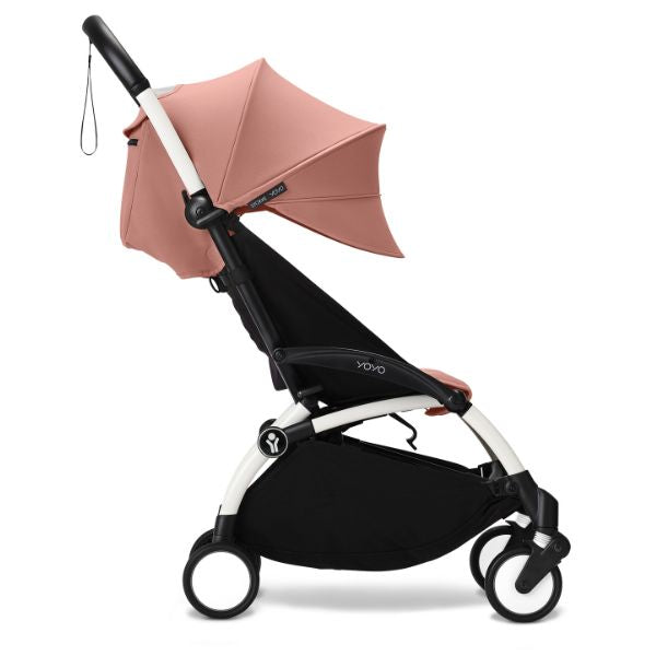 Stokke® YOYO3 Stroller White Frame with Ginger Colour Pack