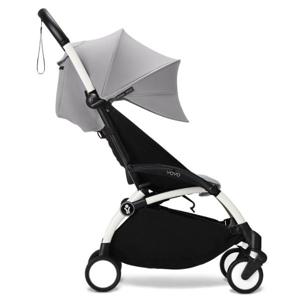 Stokke® YOYO3 Stroller White Frame with Stone Colour Pack