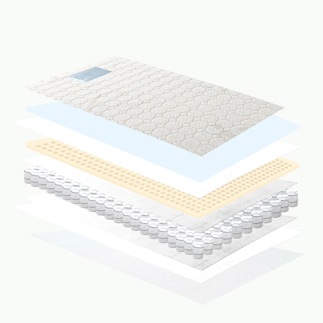 Sweet Pea Latex Bamboo Rolled Mattress 130 x 69 x 10cm