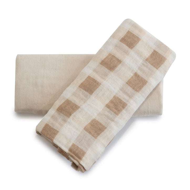 Bubba Blue Sundae Muslin Wraps 2pk