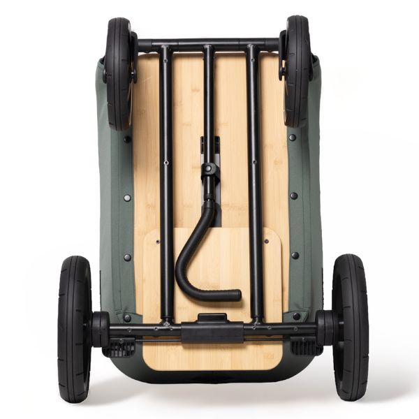 The Jiffle Wagon 6 in 1 Pine with Duo & Cart Seat