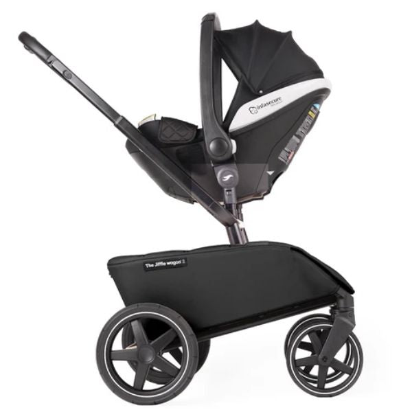 The Jiffle Wagon Car Seat Adapters Black