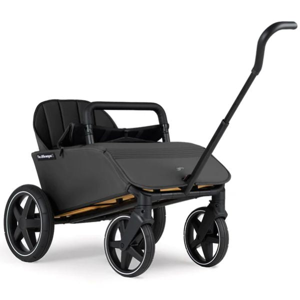 The Jiffle Wagon Duo & Cart Seat Black