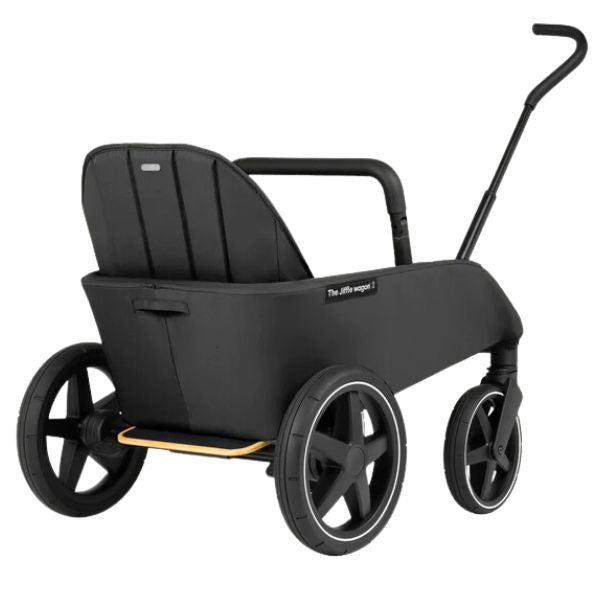 The Jiffle Wagon Duo & Cart Seat Black