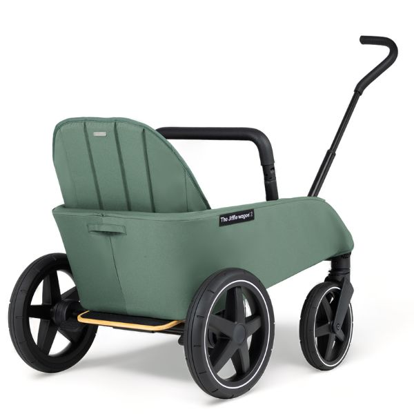 The Jiffle Wagon 6 in 1 Pine with Duo & Cart Seat