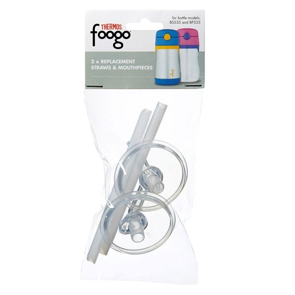 Thermos® Replacement Mouthpiece & Straws 2pk for Foogo Bottles