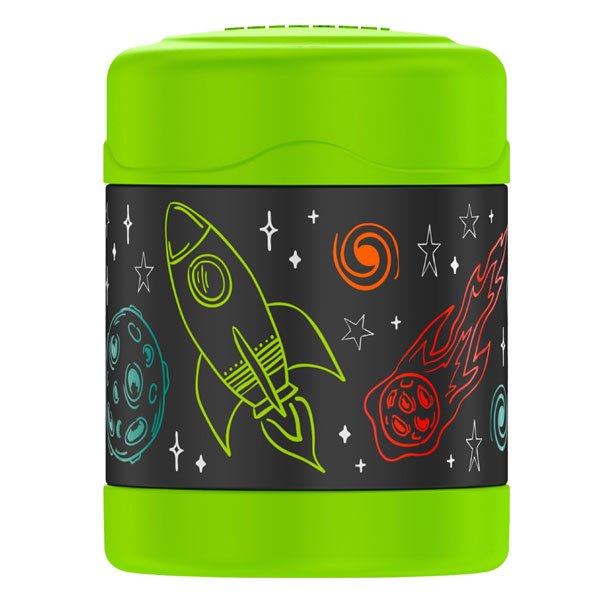 Thermos® FUNtainer® 290ml Stainless Steel Vacuum Insulated Food Jar Astronaut