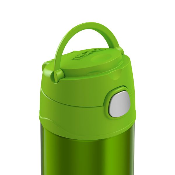 Thermos® FUNtainer® Stainless Steel Vacuum Insulated Drink Bottle 355ml Lime Green