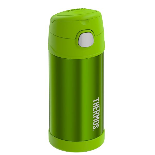 Thermos® FUNtainer® Stainless Steel Vacuum Insulated Drink Bottle 355ml Lime Green