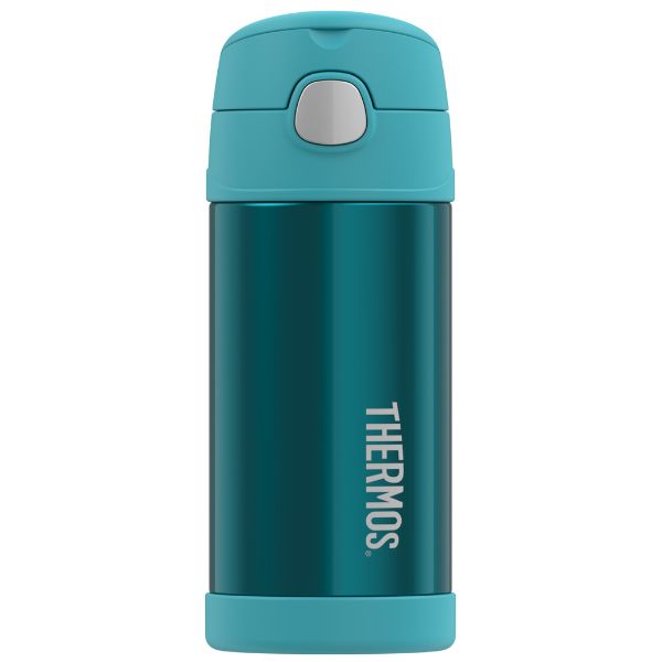 Thermos® FUNtainer® Stainless Steel Vacuum Insulated Drink Bottle 355ml Teal