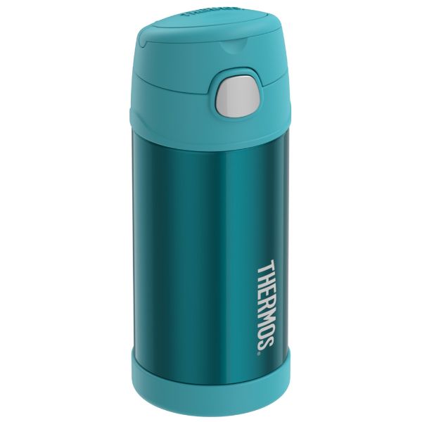 Thermos® FUNtainer® Stainless Steel Vacuum Insulated Drink Bottle 355ml Teal