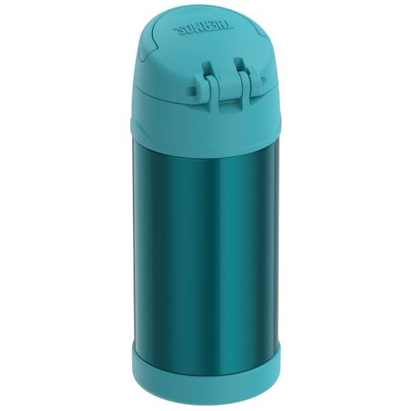 Thermos® FUNtainer® Stainless Steel Vacuum Insulated Drink Bottle 355ml Teal