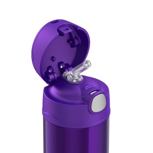 Thermos® FUNtainer® Stainless Steel Vacuum Insulated Drink Bottle 355ml Violet