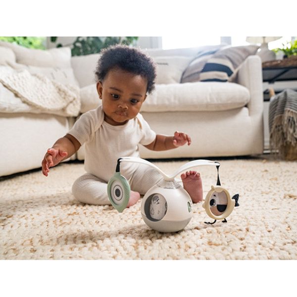 Tiny Love Black & White Decor 2 in 1 Tummy Time Mobile