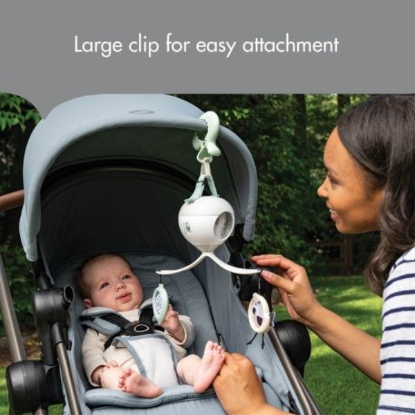 Tiny Love Black & White Decor 2 in 1 Tummy Time Mobile