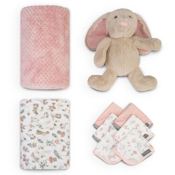 The Little Linen Company Boxed Gift Set Harvest Bunny