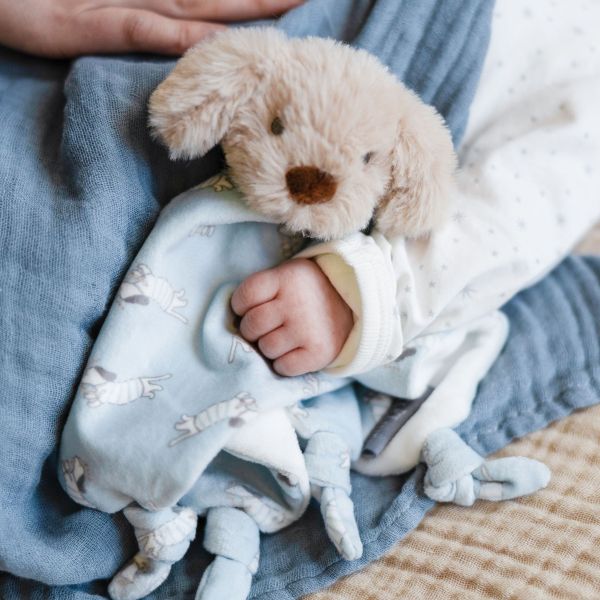 The Little Linen Company Lovie/Comforter Barklife Dog