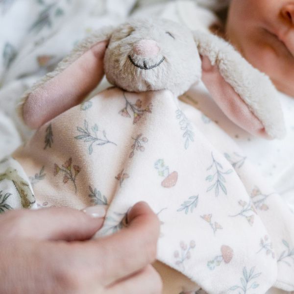 The Little Linen Company Lovie/Comforter Harvest Bunny