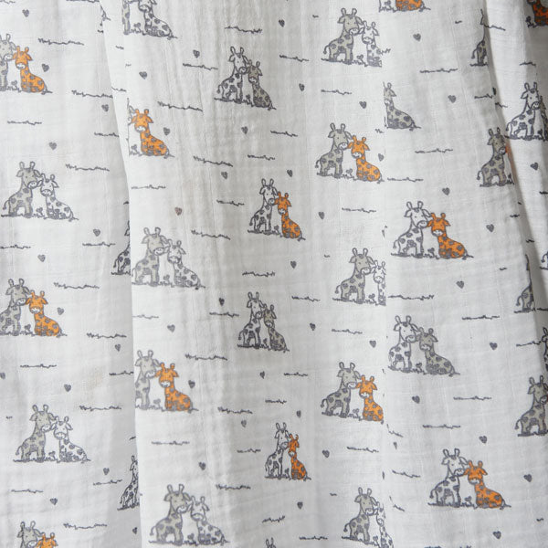 The Little Linen Company Muslin Giraffe Friends