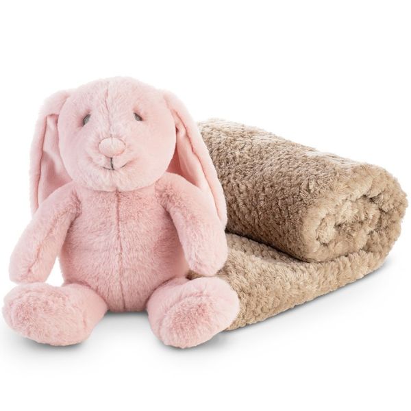 The Little Linen Company Plush Toy & Blanket Harvest Bunny