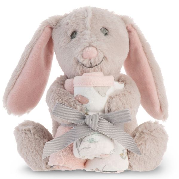 The Little Linen Company Plush Toy & Washers Harvest Bunny