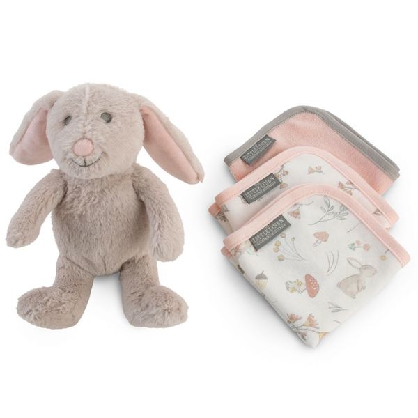 The Little Linen Company Plush Toy & Washers Harvest Bunny