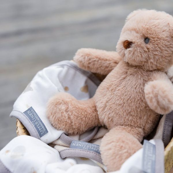 The Little Linen Company Plush Toy & Washers Nectar Bear