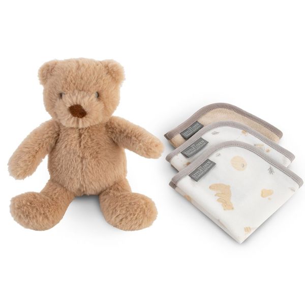The Little Linen Company Plush Toy & Washers Nectar Bear