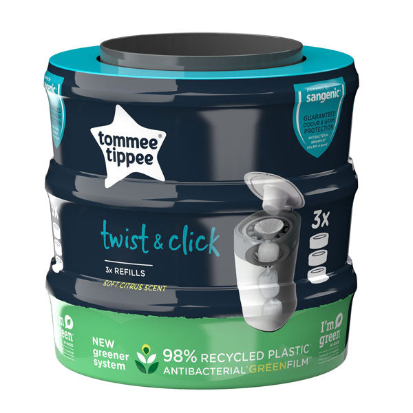 Tommee Tippee Twist & Click Refill 3pk