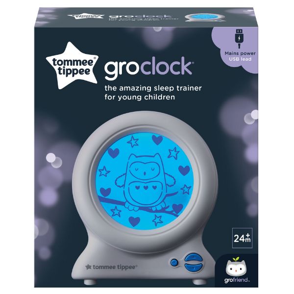 Tommee Tippee USB Powered GROCLOCK Sleep Trainer Clock – Baby Kingdom