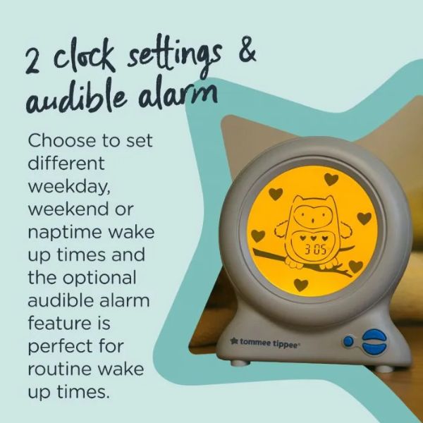 Tommee Tippee USB Powered GROCLOCK Sleep Trainer Clock