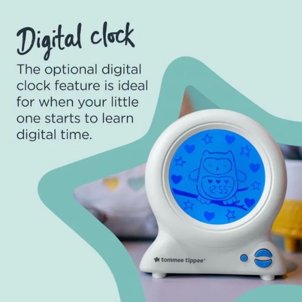 Tommee Tippee USB Powered GROCLOCK Sleep Trainer Clock