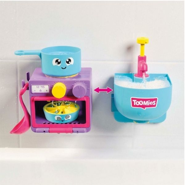Tomy Bubble & Bake Bathtime Kitchen Bath Toy