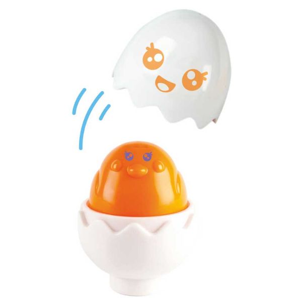 Tomy Hide & Squeak Eggs White