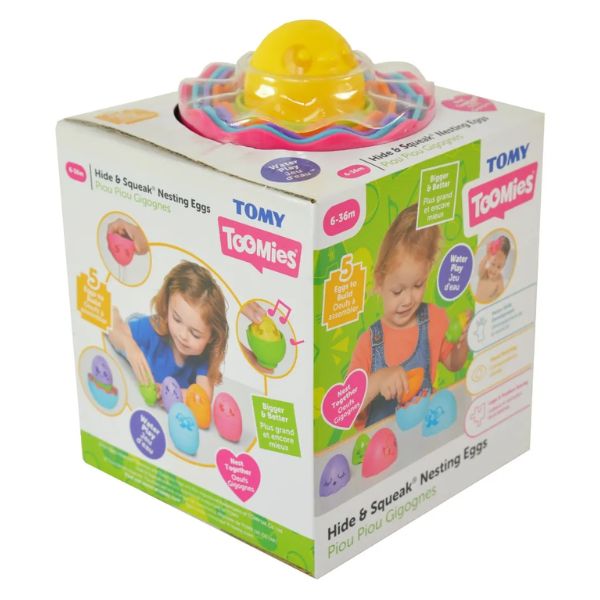 Tomy Hide & Squeak Nesting Eggs